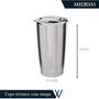 Imagem de Copo Térmico De Aço Inox Com Tampa 600 Ml Wolff