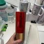 Imagem de Copo Térmico De Aço Inoxidável De 590ml Com Design De Bala, Canudo, Lavável À Mão, Livre De BPA,