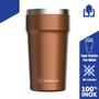 Imagem de Copo Térmico De Cerveja Chopp Churrasco Inox 500ml Pub Termolar