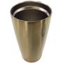 Imagem de Copo Termico de Cerveja INOX Bronze com Tampa 590ML Mimo STYLE AJ20037