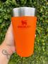 Imagem de Copo Térmico De Cerveja Inox Laranja 473ml Stanley Original