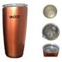 Imagem de Copo Termico de Inox Com Tampa que Mantem Temperatura 550ML Vacco