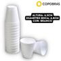 Imagem de Copo Térmico de Isopor para Bebidas Copobras - 120ml - CX 1000 Unidades (CX40x25)