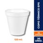 Imagem de Copo Térmico De Isopor Para Café Chá 120ML C/ 1000 UN