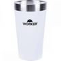Imagem de Copo Térmico Em Aço Inoxidável Branco/Preto 473Ml Worker