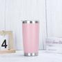Imagem de Copo Termico Everest 500Ml Rosa Com Tampa Antivazamento Soprano