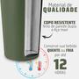 Imagem de Copo Termico Garrafa 890ml Com Tampa Alça E Canudo Flip Inox