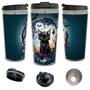 Imagem de Copo Térmico Gato Felino Lua Cheia 450 Ml Inox