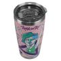 Imagem de Copo Térmico Gluck 519ml com Tampa Temático Rock in Rio Rosa