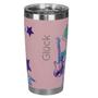 Imagem de Copo Térmico Gluck 519ml com Tampa Temático Rock in Rio Rosa
