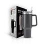 Imagem de Copo Térmico Grande 1200 Ml Canudo Inox