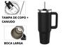 Imagem de Copo Térmico Grande 1200 Ml Canudo Inox