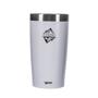 Imagem de Copo Térmico Iceberg Inox Parede Dupla Branco Cerveja 600Ml