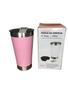Imagem de Copo térmico inox 473ml  com abridor de garrafa na cor rosa claro
