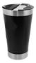 Imagem de Copo termico inox c/ abridor  cerveja  preto 500ml - CASA TEM