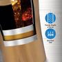 Imagem de Copo Térmico Inox Cerveja Café Bebidas Arell Gold 500 Ml