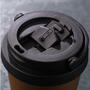 Imagem de Copo térmico inox para café com tampa e alça 500ML