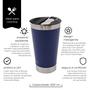 Imagem de Copo Térmico Inox Para Cerveja Gelada 500 Ml - Mimo Style