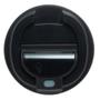 Imagem de Copo Térmico Inox Parede Dupla Com Termômetro Preto 500ml