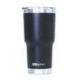 Imagem de Copo Térmico Inox Siluet 850ml 2 Canudo e Escova NTK Preto