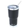 Imagem de Copo Térmico Inox Siluet 850ml 2 Canudo e Escova NTK Preto