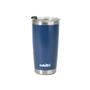 Imagem de Copo térmico inox  tampa 580 ml azul echolife  cp0023