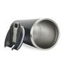 Imagem de Copo Térmico Interno Inox Grande 730ml com Abridor Preto