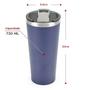 Imagem de Copo Térmico Interno Inox Grande 730Ml Com Abridor ul