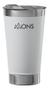 Imagem de Copo Termico Mons Em Aco Inox Com Tampa - 473Ml - Branco