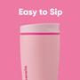 Imagem de Copo Térmico Owala SmoothSip Slider - 350ml - Rosa