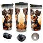 Imagem de Copo Térmico Pet Dog Border Collie 450 Ml Inox