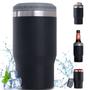 Imagem de Copo Termico Portatil com Abridor Tampa Multiuso 8 em1 Inox