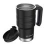 Imagem de Copo Térmico Preto 590ml com Tampa Quente Frio Café Termolar