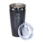Imagem de Copo Térmico Quati Com Tampa 473ml Preto - Cpst