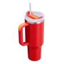 Imagem de Copo Térmico Quencher Tumbler Vermelho Heat Wave Chili 1,18L Stanley