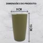 Imagem de Copo Térmico Reutilizável 500ml Verde Fendi Bambu PP