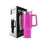 Imagem de Copo Térmico Rosa Pink 1200ml Parede Dupla Aço Inox