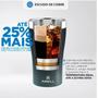 Imagem de Copo Termico Tulip 500Ml Midnight Com Tampa Arell