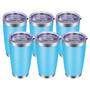 Imagem de Copo Térmico VEGOND 600ml - Aço Inoxidável com Isolamento a Vácuo (Pacote com 6)