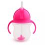 Imagem de Copo Treinamento Click Lock C/Canudo 207ml +6m Rosa Munchkin