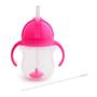 Imagem de Copo Treinamento Com Canudo Click Lock 207Ml Rosa - Munchkin