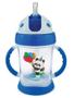 Imagem de Copo Treinamento Happy Panda Azul 250ml (+9M) - Comtac Kids