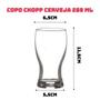 Imagem de Copo Vidro 285ML Kit 12 Unidades Para Cerveja Chopp Refrigerante Suco Água