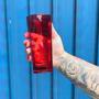 Imagem de Copo Vidro 320ml (Suco, água) BALI jogo com 8 Vermelho