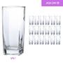 Imagem de Copo Vidro 320Ml (Suco, Água) Bali Kit Com 18 Transparente