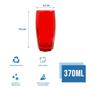 Imagem de Copo Vidro 370ml Florence Glamour kit com 18 Vermelho