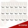 Imagem de Copo Vidro California 450ml Redondo Transparente Agua 18Un