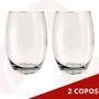 Imagem de Copo Vidro California 450ml Redondo Transparente Agua 2Un