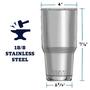 Imagem de Copo YETI Rambler 900 ml de aço inoxidável com tampa MagSlider