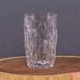 Imagem de Copos De Vidro Alto Transparentes 370 ML Modelo Diamante - 4 UN
